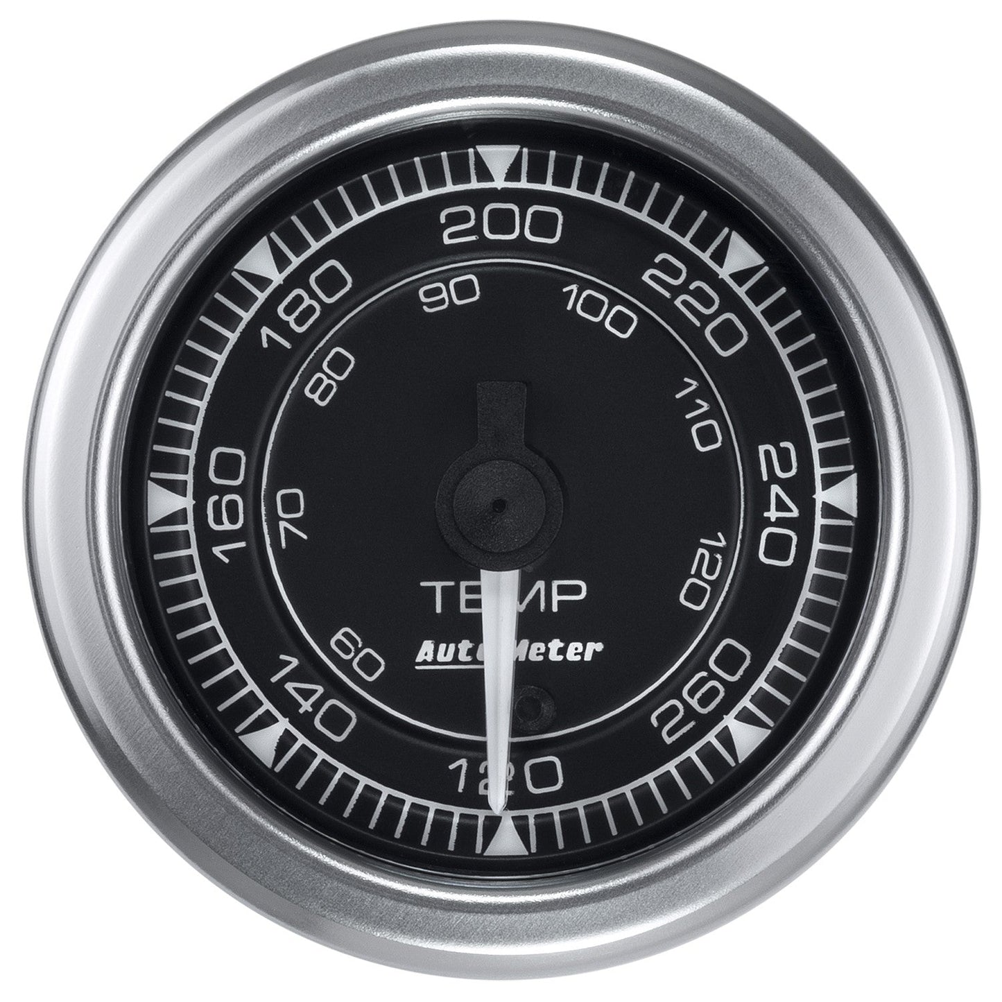 AutoMeter - 2-1/16" TEMPERATURE, 120-280 °F, STEPPER MOTOR, CHRONO (8154)