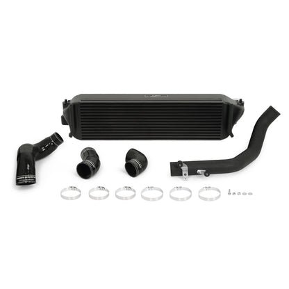 Mishimoto 2017+ Honda Civic Type R Intercooler Kit - Intercooler negro Tubos negros