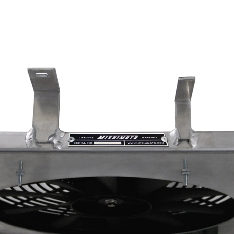 Mishimoto 97-04 Ford Mustang Kit de cubierta de ventilador de aluminio (no compatible con vehículos equipados con ABS)
