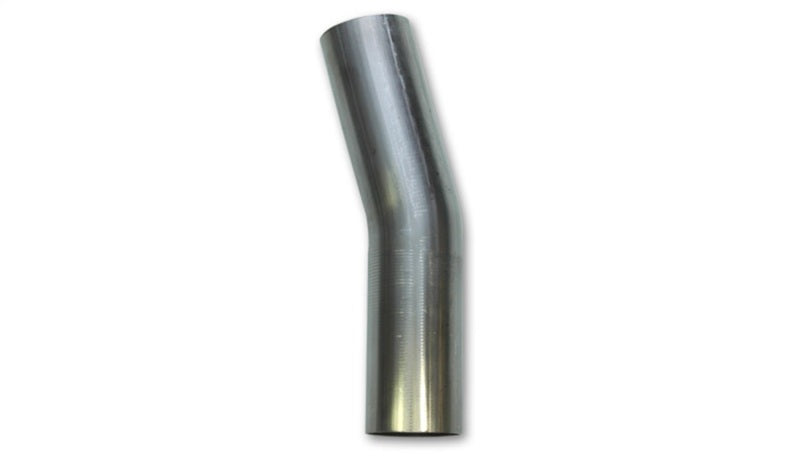 Vibrante 2in OD T304 SS 15 grados Mandrel Bend 4in x 4in longitudes de pierna (2in Centerline Radius)