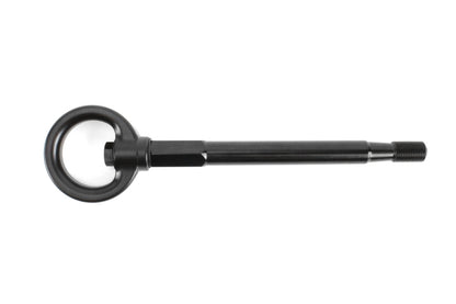 Perrin 08-14 Subaru WRX/STI Kit de gancho de remolque (delantero) - Negro plano