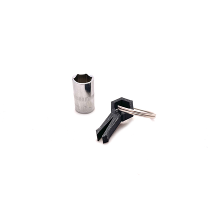 Race German -  10MM Socket Keychain