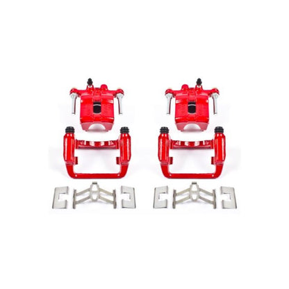 Power Stop 99-04 Acura RL Rear Red Calipers w/Brackets - Pair