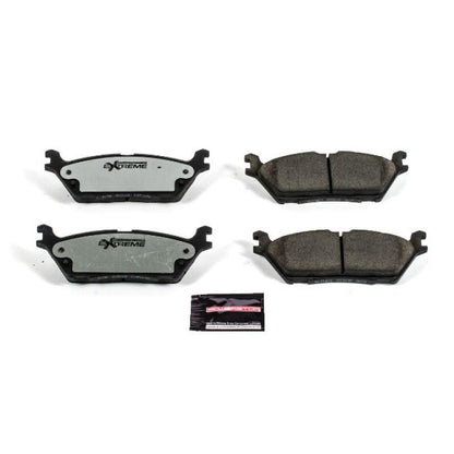 Power Stop 18-19 Ford Expedition traseiro Z36 para caminhão e pastilhas de freio para reboque com ferragens