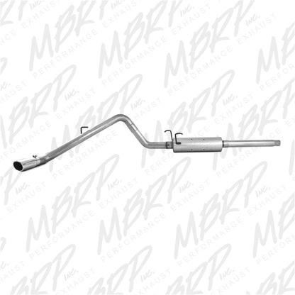 MBRP 2004-2005 Dodge Ram Hemi 1500 5.7L SC/CC-SB Gato trasero de un solo lado
