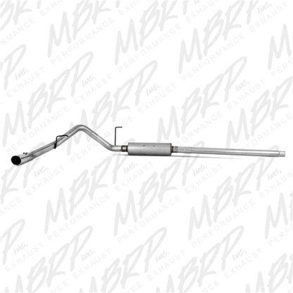 MBRP 2004-2008 Ford F150 EC/CC-SB Gato trasero de un solo lado