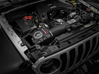 aFe Momentum GT Pro DRY S Sistema de admissão de ar frio 2018+ Jeep Wrangler (JL) V6 3.6L