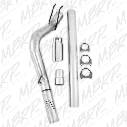 MBRP 2008-2009 Ford F250/350/450 6.4 L Filtro trasero de un solo lado