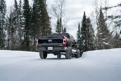 MBRP 2021+ Ford F150 2.7L/3.5L/5.0L 4in T409 Cat-Back de acero inoxidable - VERSIÓN DE CARRERA