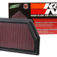 K&N Replacement Panel Air Filter for 2014 Jeep Cherokee 2.4L/3.2L