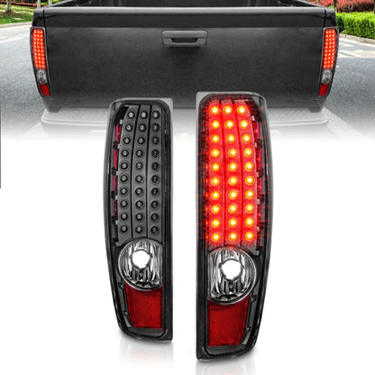 Anzo 04-10 Chevy Colorado Lanternas traseiras de LED G2 - Preto