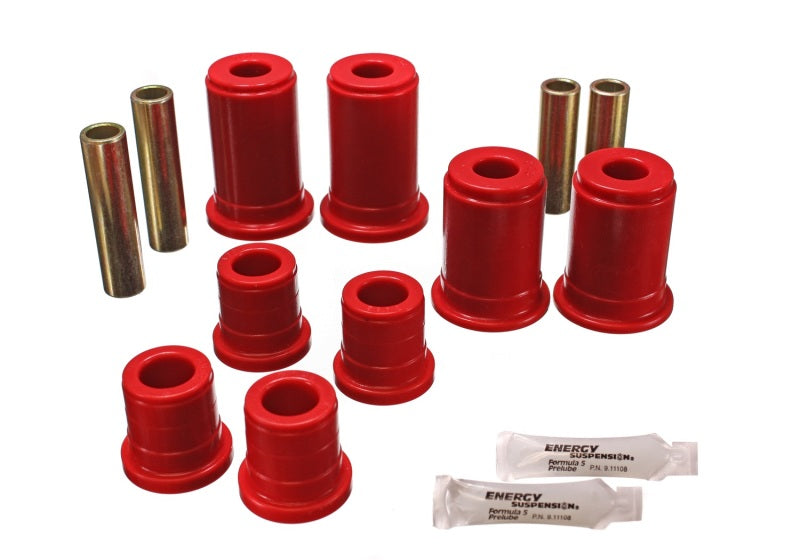Energy Suspension 92-94 K-5 Blazer / 92-99 Denali/Suburban/Yukon Vermelho Conjunto de Buchas do Braço de Controle Frontal