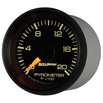 Auto Meter - 2-1/16" PYROMETER, 0-2000 °F, STEPPER MOTOR, GM FACTORY MATCH (8345)