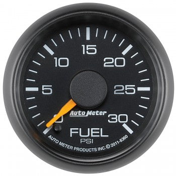 Auto Meter - 2-1/16" FUEL PRESSURE, 0-30 PSI, STEPPER MOTOR, GM FACTORY MATCH (8360)