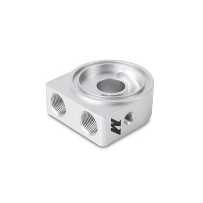 Placa de sándwich de aceite Mishimoto Silver M20