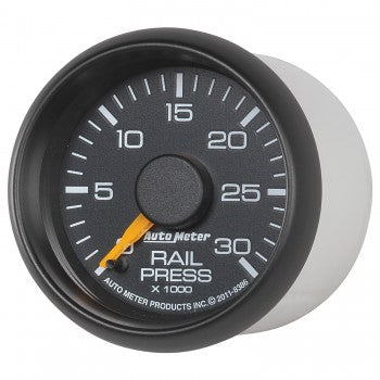 Auto Meter - 2-1/16" FUEL RAIL PRESSURE, 0-30K PSI, STEPPER MOTOR, GM FACTORY MATCH (8386)