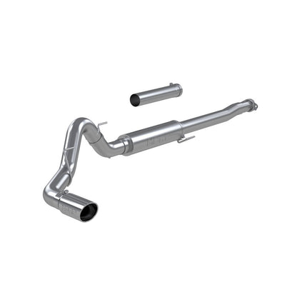 MBRP 2021+ Ford F150 2.7L/3.5L/5.0L Cat-Back de acero aluminizado de 4 pulgadas - VERSIÓN DE CARRERA