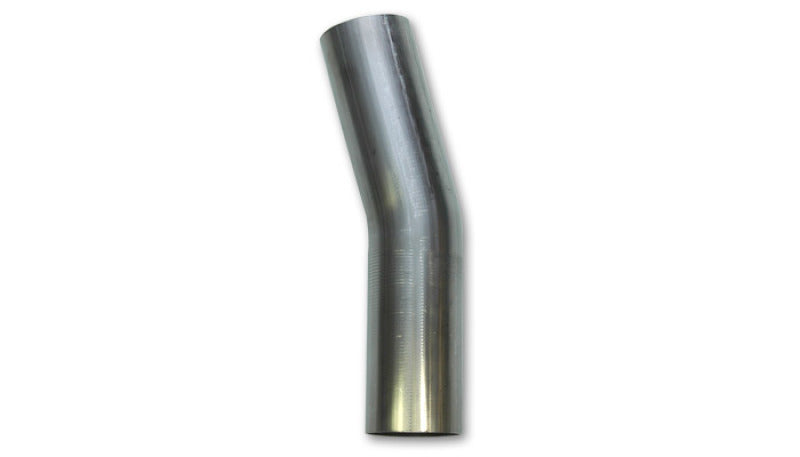 Vibrante 3.5in OD T304 SS 15 Deg Mandrel Bend 5in Longitud de la pierna (5.5in Centerline Radius)