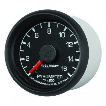 Auto Meter - 2-1/16" PYROMETER, 0-1600 °F, STEPPER MOTOR, FORD FACTORY MATCH (8444)