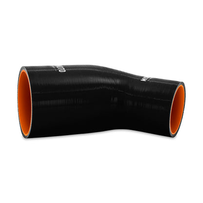 Acoplador Redutor de Silicone Mishimoto 45 Graus 2,5 pol. a 3,25 pol. - Preto