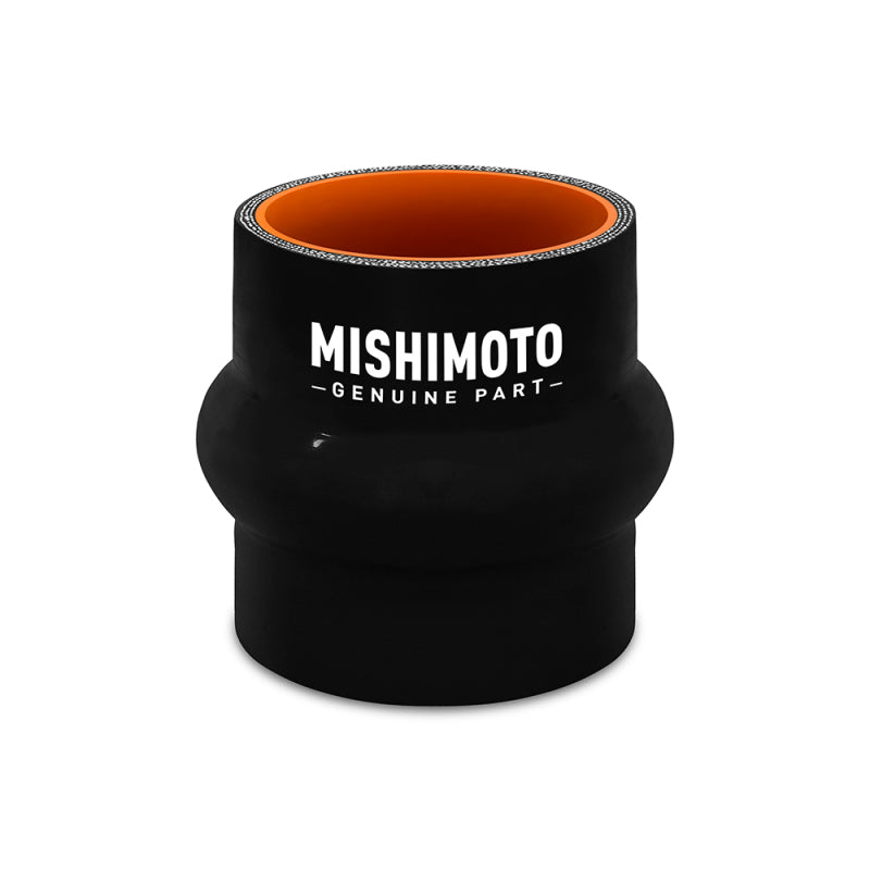 Mishimoto 2.75in. Acoplador de silicona para manguera de joroba - Negro