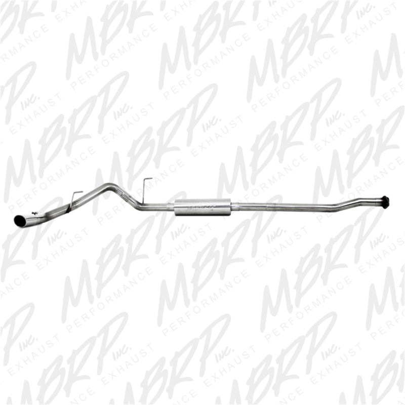 MBRP 2009 Ford F-150 EC-no 8 camas/CC-todas las camas Cat Back Single Side