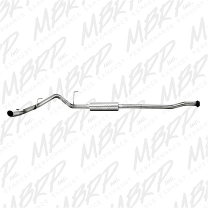MBRP 2009 Ford F-150 EC-no 8 camas/CC-todas las camas Cat Back Single Side