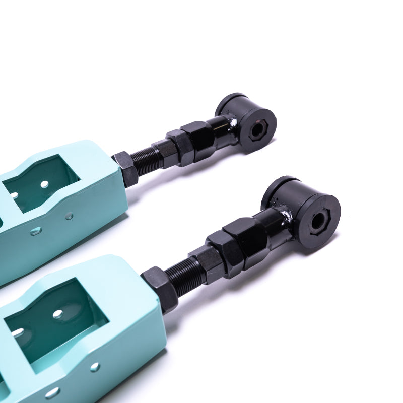 BLOX Racing Rear Lower Control Arms - Teal (2013+ Subaru BRZ/Toyota 86 / 2008-2023 Subaru WRX/STI)