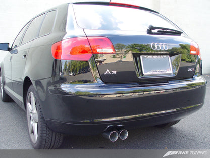 AWE Tuning Audi 8P A3 FWD Cat-Back Performance Ressonated escape