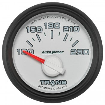 Medidor automático - TEMPERATURA DE TRANSMISIÓN DE 2-1/16", 100-250 °F, NÚCLEO DE AIRE, GEN 3 DODGE FACTORY MATCH (8549) 