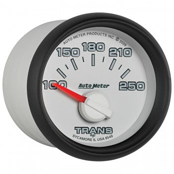 Auto Meter - 2-1/16" TRANSMISSION TEMPERATURE, 100-250 °F, AIR-CORE, GEN 3 DODGE FACTORY MATCH (8549)