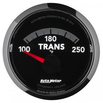 Auto Meter - 2-1/16" TRANSMISSION TEMPERATURE, 100-250 °F, AIR-CORE, GEN 4 DODGE FACTORY MATCH (8550)