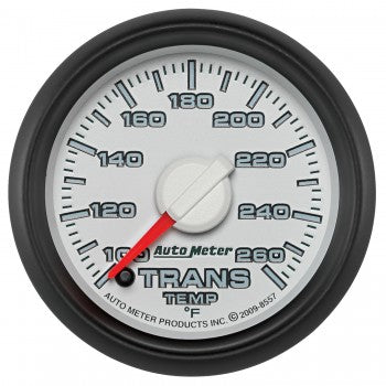 Auto Meter - 2-1/16" TRANSMISSION TEMPERATURE, 100-260 °F, STEPPER MOTOR, GEN 3 DODGE FACTORY MATCH (8557)