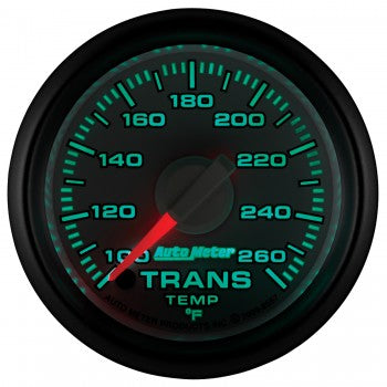 Auto Meter - 2-1/16" TRANSMISSION TEMPERATURE, 100-260 °F, STEPPER MOTOR, GEN 3 DODGE FACTORY MATCH (8557)