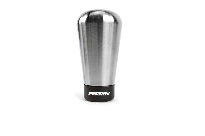 Perrin 15-21 Subaru WRX / 2022 BRZ/GR86 6 velocidades escovado 1,80 pol. Botão de câmbio de aço inoxidável cônico