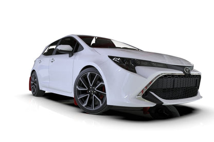 Rally Armor 18-26 Toyota Corolla Hatchback Blue UR Mud Flap White Logo