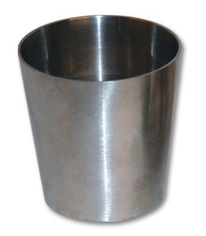 Vibrante reductor recto de acero inoxidable T304 de 3.0in x 1.5in - 6in de longitud
