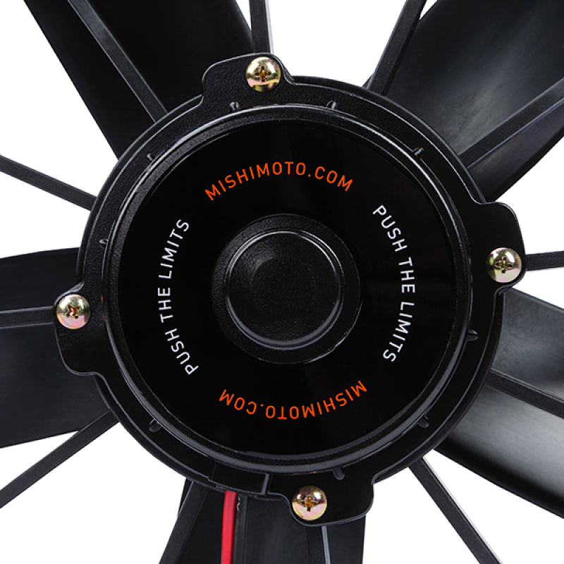 Ventilador elétrico de alto fluxo da linha de corrida Mishimoto de 10 polegadas