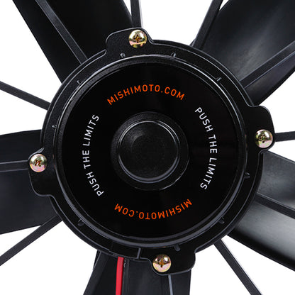 Ventilador elétrico de alto fluxo da linha de corrida Mishimoto de 10 polegadas