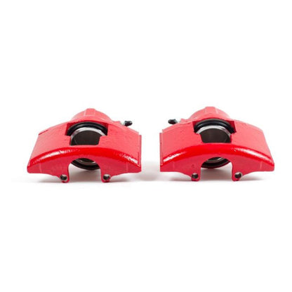 Power Stop 90-00 Chevrolet C3500 Pinzas delanteras rojas sin soportes - Par