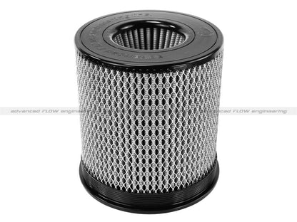 aFe MagnumFLOW Filtro de ar Pro DRY S Flange de 6 pol x 8 1/8 pol Base/Top (INV) x 9 pol A
