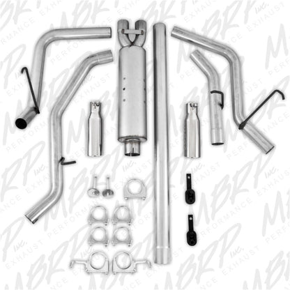 MBRP 2006-2008 Dodge Ram Hemi 1500 5.7L SC/CC-SB Cat Back doble lado dividido