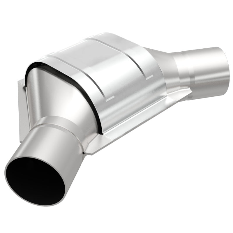 MagnaFlow Universal Catalytic Converter 2.50inch Angled Inlet/Outlet