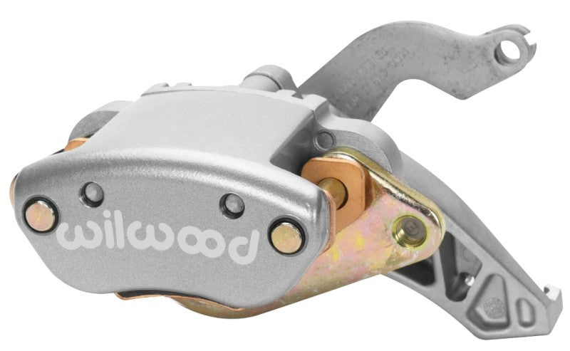 Wilwood Caliper-MC4 Mecânico-R/H - Prata Sem Logo Pistão de 1,19 pol. Disco de 0,81 pol.