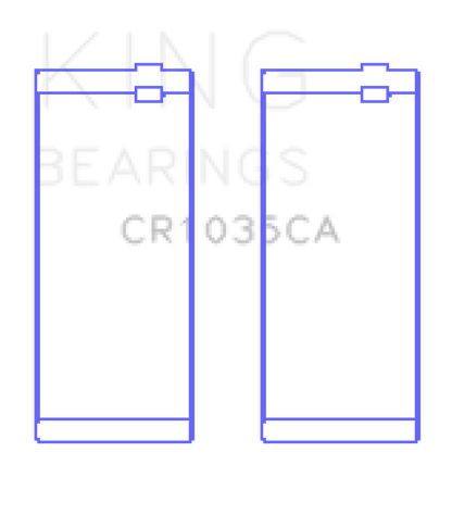 King Engine Bearings Dodge Cummins B-Series L4/L6 (Size STD) Rod Bearing Set