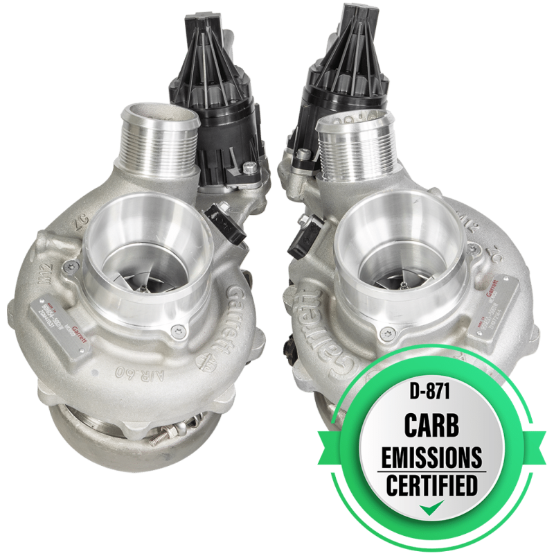 Garrett - PowerMax Turbocharger For 2017 - 2021 Ford F150 3.5L Stage 2 Kit - Left & Right (OE size & 2.75" comp Housing inlets included)