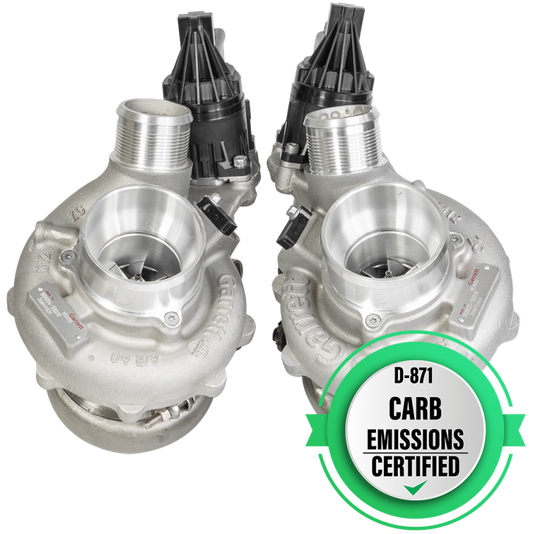 Garrett - PowerMax Turbocharger For 2017 - 2021 Ford F150 3.5L Stage 2 Kit - Left & Right (OE size & 2.75" comp Housing inlets included)