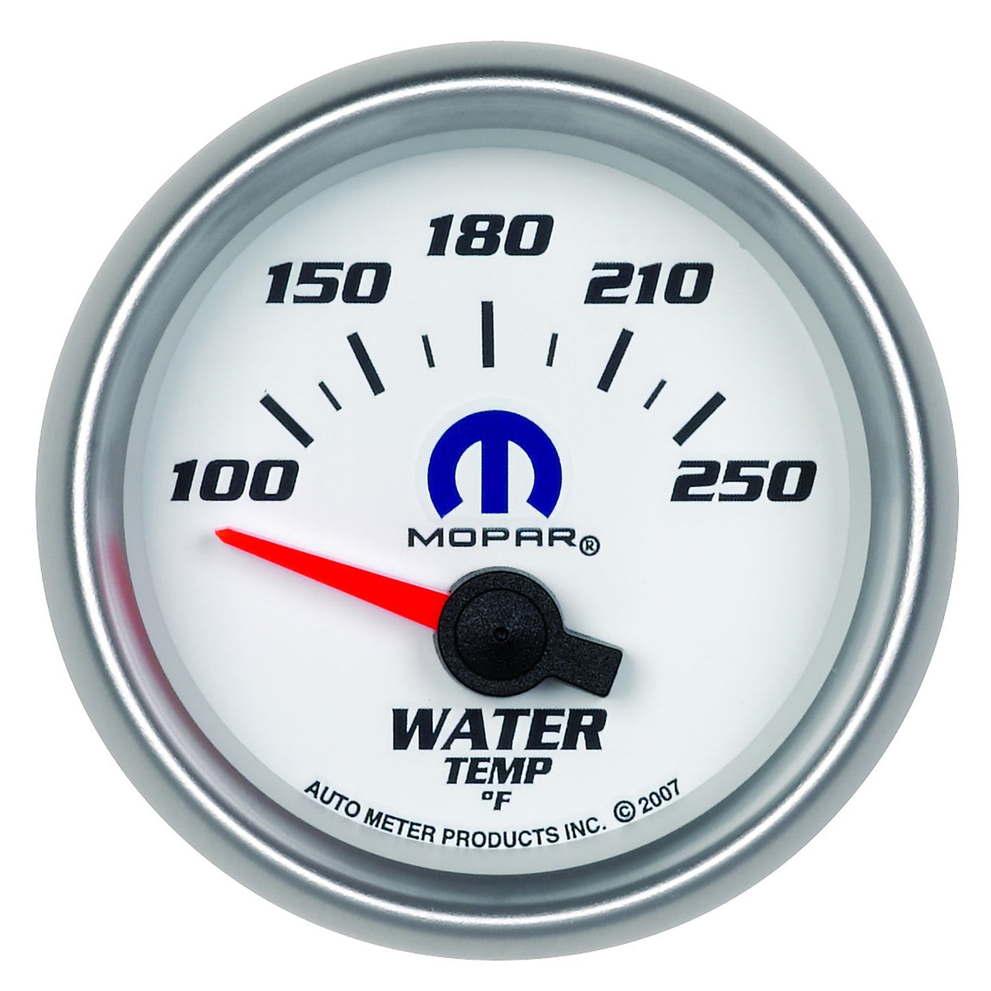 AutoMeter - 2-1/16" WATER TEMPERATURE, 100-250 °F, AIR-CORE, WHITE, MOPAR  (880030)