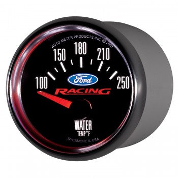 Auto Meter - 2-1/16" WATER TEMPERATURE, 100-250 °F, AIR-CORE, FORD RACING (880077)