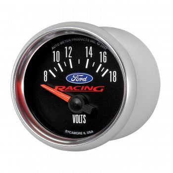Auto Meter - 2-1/16" VOLTMETER, 8-18V, AIR-CORE, FORD RACING (880081)